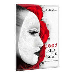DOUBLE DARE-OMG! Red Bubble Mask