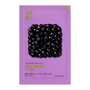 HOLIKA HOLIKA-Pure Essence Mask Sheet Acai Berry