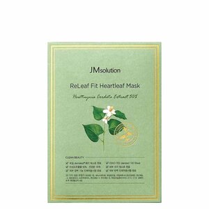 JMSOLUTION-Releaf Fit Heartleaf Mask