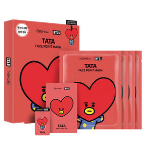 MEDIHEAL-BT21 Tata Face Point Mask