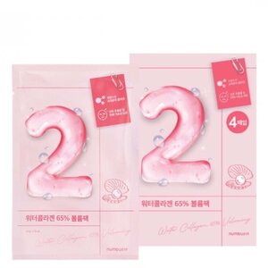 NUMBUZIN-No.2 Water Collagen 65% Voluming Sheet Mask